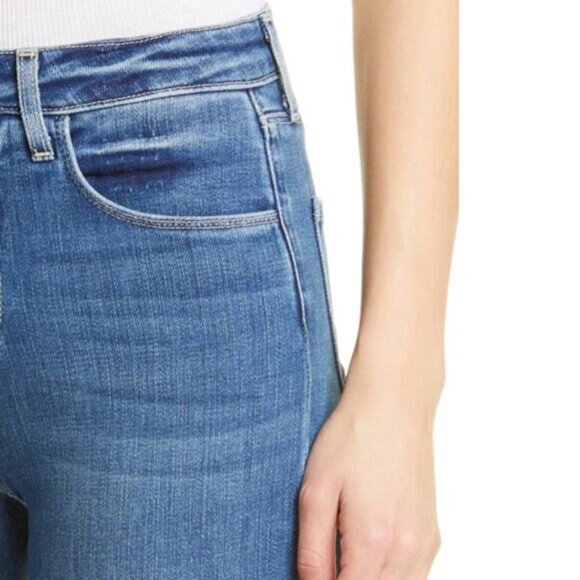 L’AGENCE Oriana High Waist Straight Leg Jeans In Toledo - Picture 10 of 10